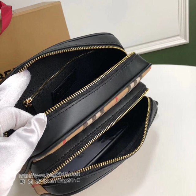 Burberry專櫃新款包包 巴寶莉Vintage復古格紋相機包  db1181